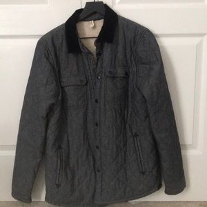 Unvibe Sherpa Lined Quilted Jacket